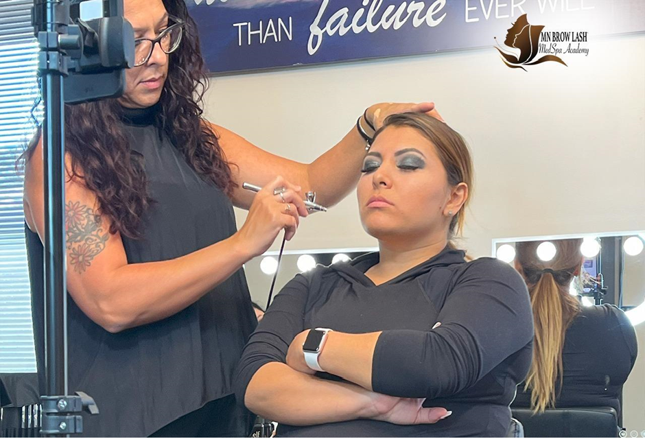 skincare in makeup using vitamin c