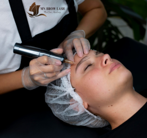 Microblading at MN Brow Lash & MedSpa Academy
