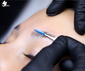 Eyebrow Lamination Stock image mirco spollie brow