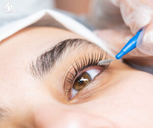 Lash Lift after. eyes open