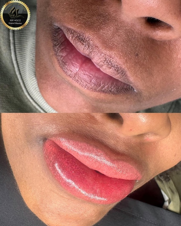 Lip Blushing on Deep Skin Tones